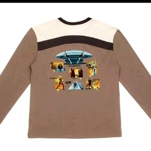 WALT DISNEY WORLD PARKS STAR WARS CORUSCANT Men's Graphic Long Sleeve Shirt